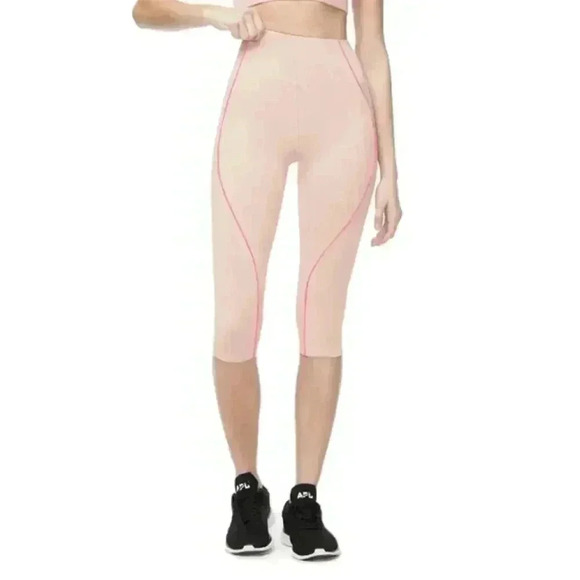 Good American‎ The Electric Feel Crop Legging Pink - Picture 4 of 14